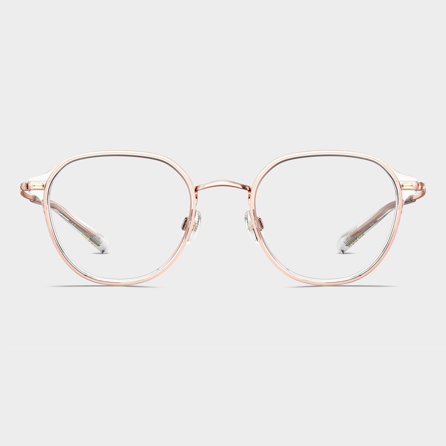 Rose gold/ Transparent
