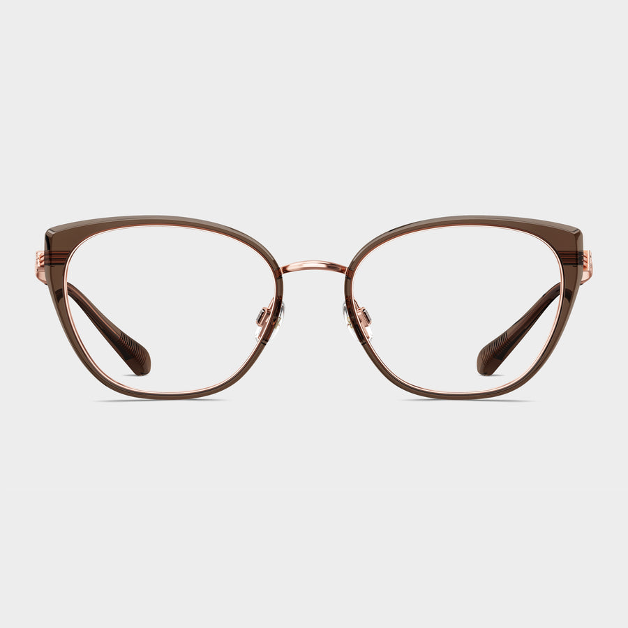 Rose gold/Tranparent tawny