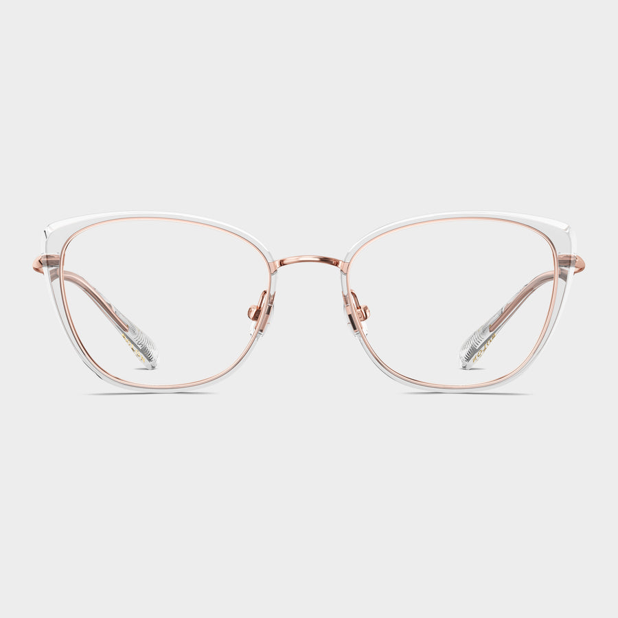 Rose gold/ Transparent