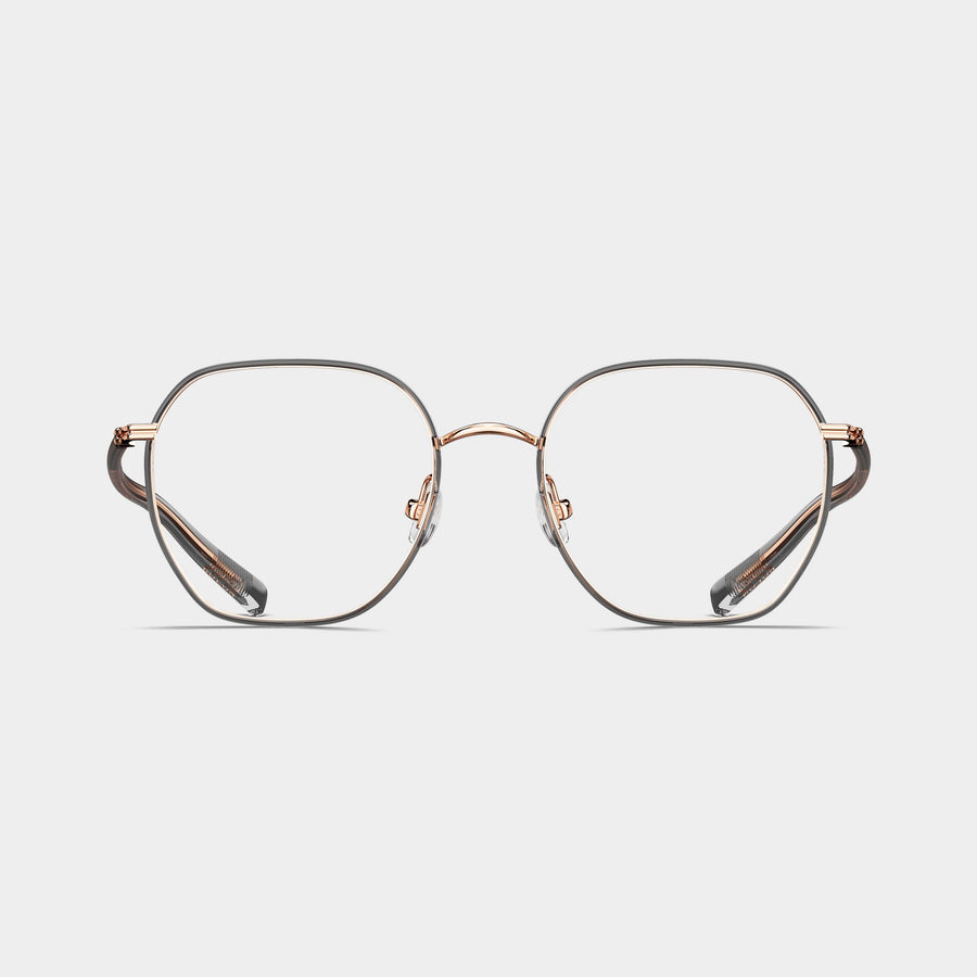 Rose Gold|Transparent Grey