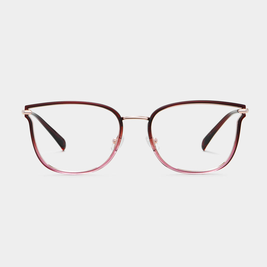 Gradient purplish red|rose gold