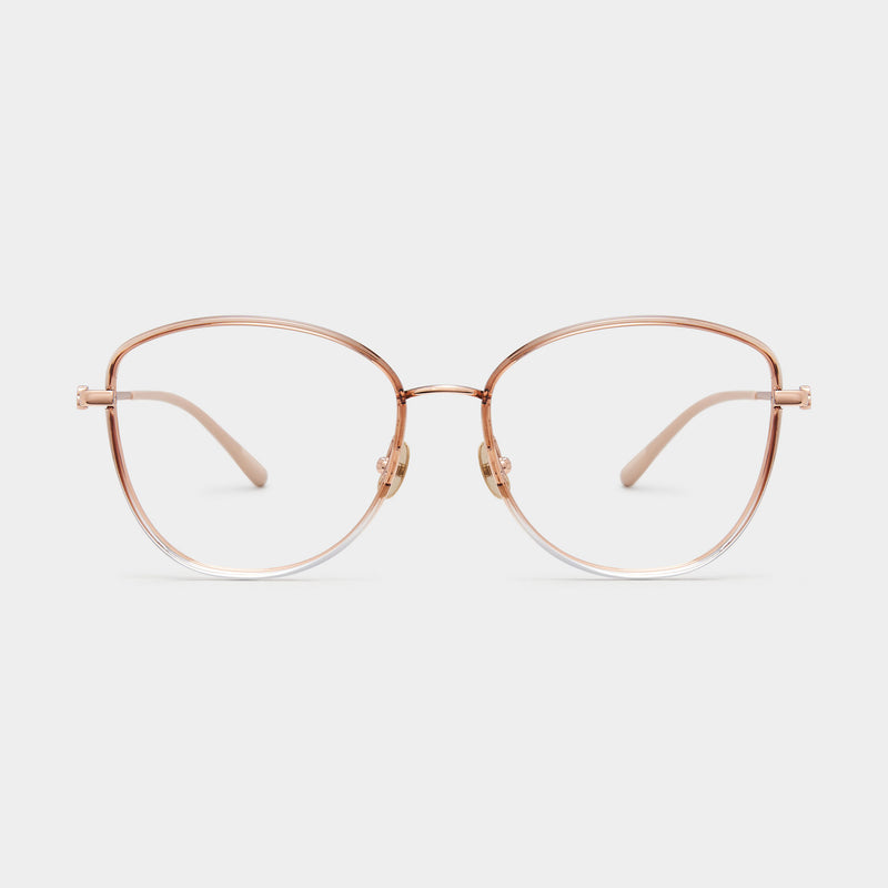 Rose gold/Gradient Brown