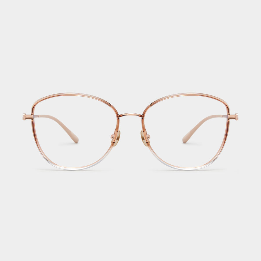 Rose gold/Gradient Brown