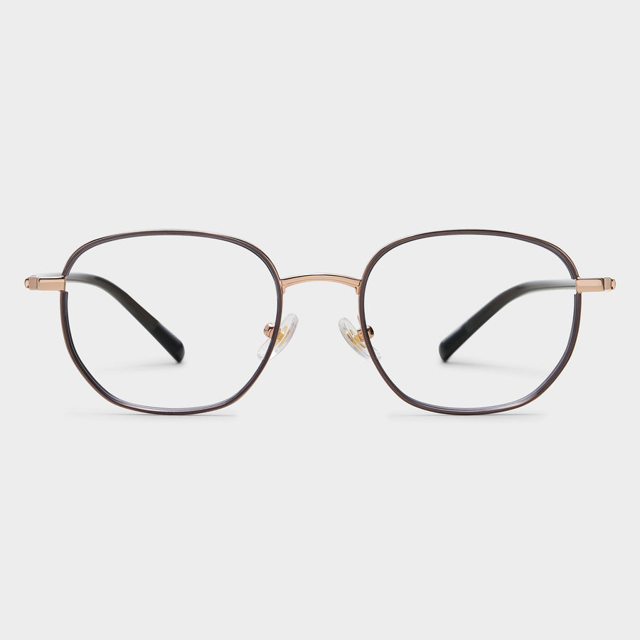 Rose Gold / Transparent Gray