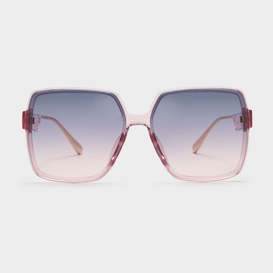 Grayish Blue/Transparent Pink A33