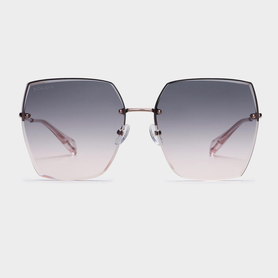 Greyish Blue/Transparent Pink