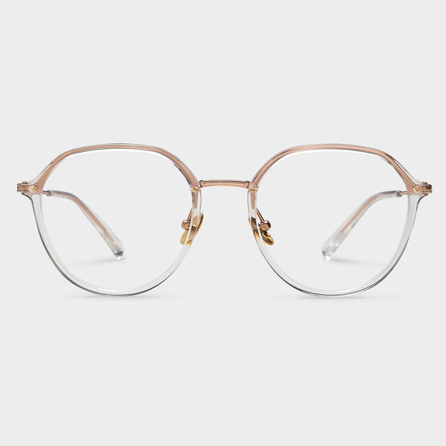 Transparent / Rose Gold